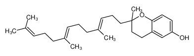 2-methyl-2-[(3E,7E)-4,8,12-trimethyltrideca-3,7,11-trienyl]-3,4-dihydrochromen-6-ol