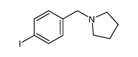 1-[(4-iodophenyl)methyl]pyrrolidine 858676-60-5