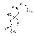 138325-02-7 ethyl 2-(1-hydroxy-4,4-dimethylcyclopent-2-en-1-yl)acetate