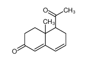 5-acetyl-4a-methyl-3,4,5,6-tetrahydronaphthalen-2-one 6816-50-8