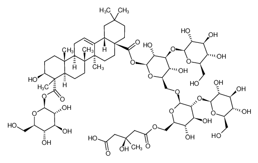 1130280-13-5 structure, C66H104O34