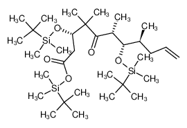 197233-30-0 structure, C33H68O5Si3