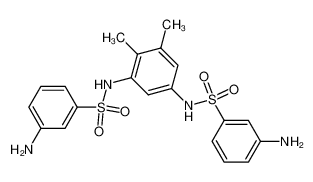 3,5-Bis-(3-amino-benzolsulfonylamino)-o-xylol