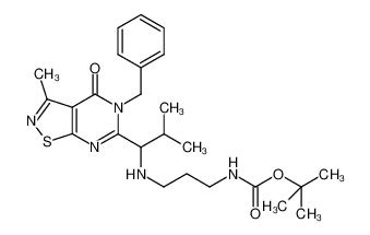 758722-09-7 structure, C25H35N5O3S