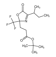 87341-15-9 structure, C15H22F3NO4