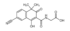 1035259-91-6 N-((6-cyano-4-hydroxy-1,1-dimethyl-2-oxo-naphthalen-3-yl)carbonyl)glycine