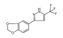 3-(1,3-苯并二氧代-5-基)-5-三氟甲基-1H-吡唑
