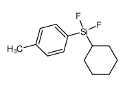 350792-92-6 structure, C13H18F2Si