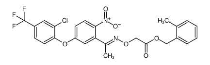 100634-74-0 structure, C25H20ClF3N2O6