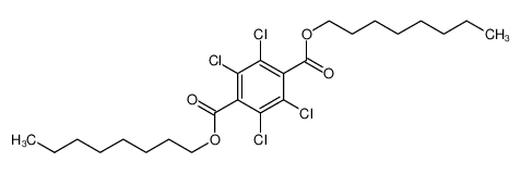 二辛基2,3,5,6-四氯苯-1,4-二羧酸酯