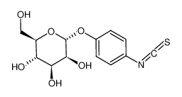 (2R,3S,4S,5S,6R)-2-(hydroxymethyl)-6-(4-isothiocyanatophenoxy)oxane-3,4,5-triol 96345-79-8