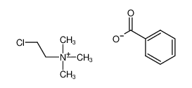 26386-76-5 2-chloroethyltrimethylammonium benzoate
