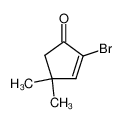 21428-66-0 2-bromo-4,4-dimethylcyclopent-2-en-1-one