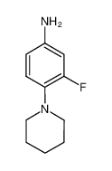 3-fluoro-4-piperidin-1-ylaniline 85983-56-8