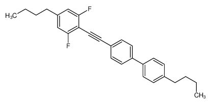 5-butyl-2-[2-[4-(4-butylphenyl)phenyl]ethynyl]-1,3-difluorobenzene 221526-80-3