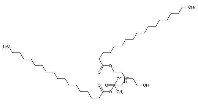 (2-hydroxyethyl)bis[2-(stearoyloxy)ethyl]ammonium acetate 93803-15-7