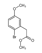 2-溴-5-甲氧基苯乙酸甲酯