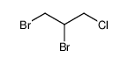 96-12-8 structure, C3H5Br2Cl