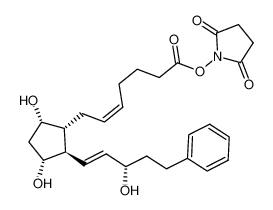 1415394-05-6 7-[3,5-dihydroxy-2-(3-hydroxy-5-phenylpent-1-enyl)-cyclopentyl]-5-heptenoic acid (2,5-dioxopyrrolidin-1-yl) ester