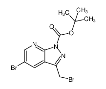 1-Boc-5-溴-3-(溴甲基)-1H-吡唑并3,4-b吡啶