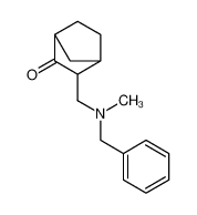 (+/-)-3-(N-Benzyl-N-methylamino)methylbicyclo[2.2.1]heptan-2-one 71172-50-4