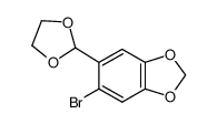 2139-43-7 5-溴-6-[1,3]二氧烷-2-基-苯并[1,3]间二氧杂环戊烯