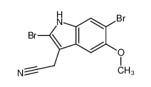 182569-22-8 structure, C11H8Br2N2O