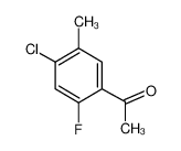 1-(4-chloro-2-fluoro-5-methylphenyl)ethanone 177211-26-6