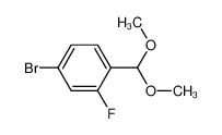 4-溴-2-氟苯甲醛乙酸二甲酯