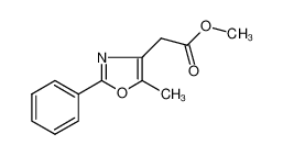 2-(5-甲基-2-苯基-1,3-噁唑-4-基)乙酸甲酯