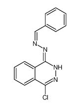 56813-52-6 spectrum, N-(benzylideneamino)-4-chlorophthalazin-1-amine