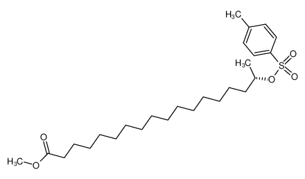 23548-90-5 spectrum, methyl (S)-17-(tosyloxy)octadecanoate