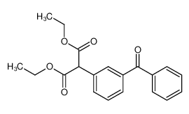 75116-77-7 diethyl (3-benzoylphenyl)malonate