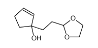 113304-47-5 1-[2-(1,3-dioxolan-2-yl)ethyl]cyclopent-2-en-1-ol