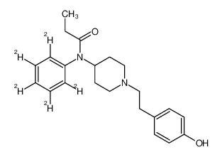 1173022-71-3 structure, C22H23D5N2O2