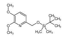 6-((tert-Butyldimethylsilyloxy)methyl)-2,3-dimethoxypyridine 1138443-87-4