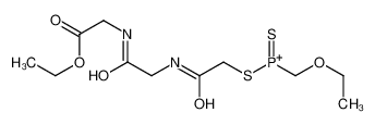 68030-43-3 structure, C11H20N2O5PS2+