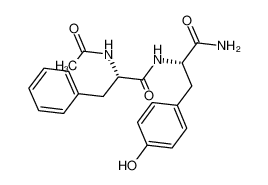 (2S)-2-acetamido-N-[(2S)-1-amino-3-(4-hydroxyphenyl)-1-oxopropan-2-yl]-3-phenylpropanamide 19361-52-5