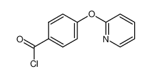 4-pyridin-2-yloxybenzoyl chloride 51363-01-0