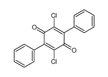 2,5-dichloro-3,6-diphenylcyclohexa-2,5-diene-1,4-dione 24909-17-9