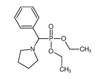 1-[diethoxyphosphoryl(phenyl)methyl]pyrrolidine 650634-09-6
