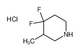 4,4-difluoro-3-methylpiperidine hydrochloride 1434141-99-7