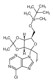 1062217-31-5 structure, C20H30ClFN4O4Si