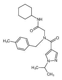 604754-53-2 structure, C23H32N4O2