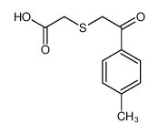 153783-84-7 2-[2-(4-methylphenyl)-2-oxoethyl]sulfanylacetic acid