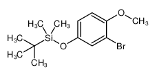 1133116-37-6 structure, C13H21BrO2Si