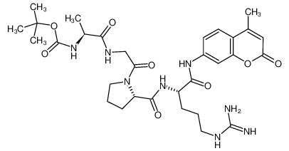 BOC-ALA-GLY-PRO-ARG-7-AMINO-4-METHYLCOUMARIN 118850-78-5