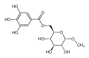 66656-94-8 methyl 6-O-galloyl-α-D-glucopyranoside