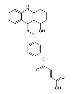 9-(Benzylamino)-1,2,3,4-tetrahydro-1-acridinol (2Z)-2-butenedioat e (1:1) 113108-86-4