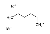 18431-36-2 spectrum, bromo(hexyl)mercury